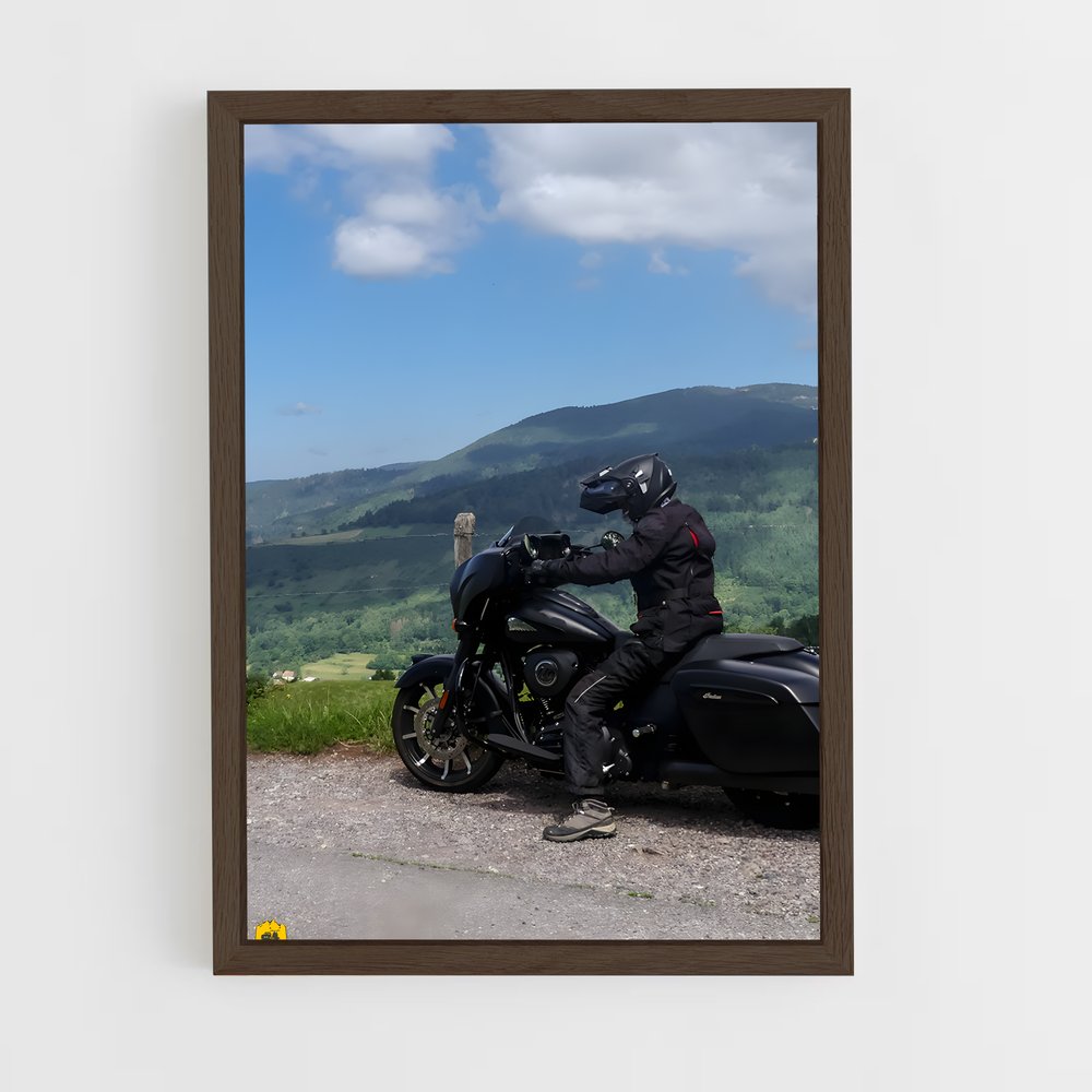 Poster L'Esprit du Chevalier – affiche Indian Motorcycle (vue 5)